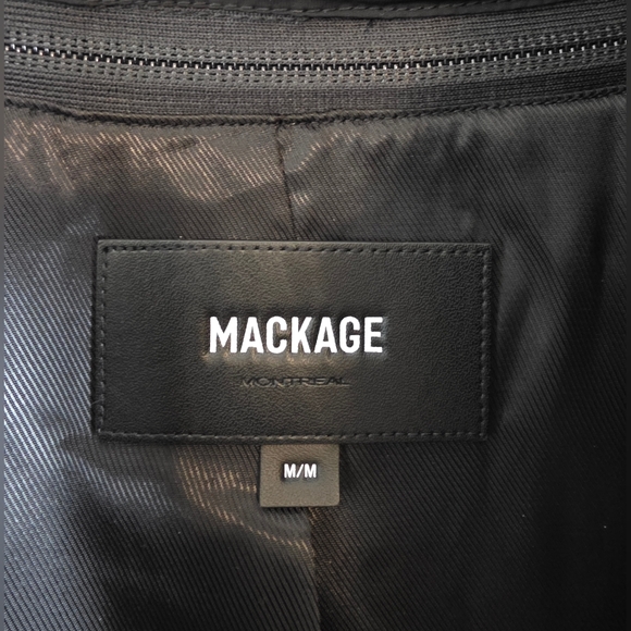 Mackage SHIA-SLB 2-in-1 double-face wool coat with removable bib M - Picture 7 of 12